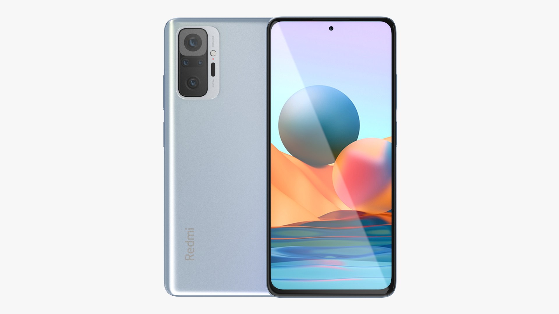 xiaomi redmi note 10 pro 3d model