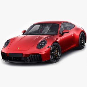 ポルシェ911カレラGTSタルガ2025ブレンド3Dモデル - TurboSquid