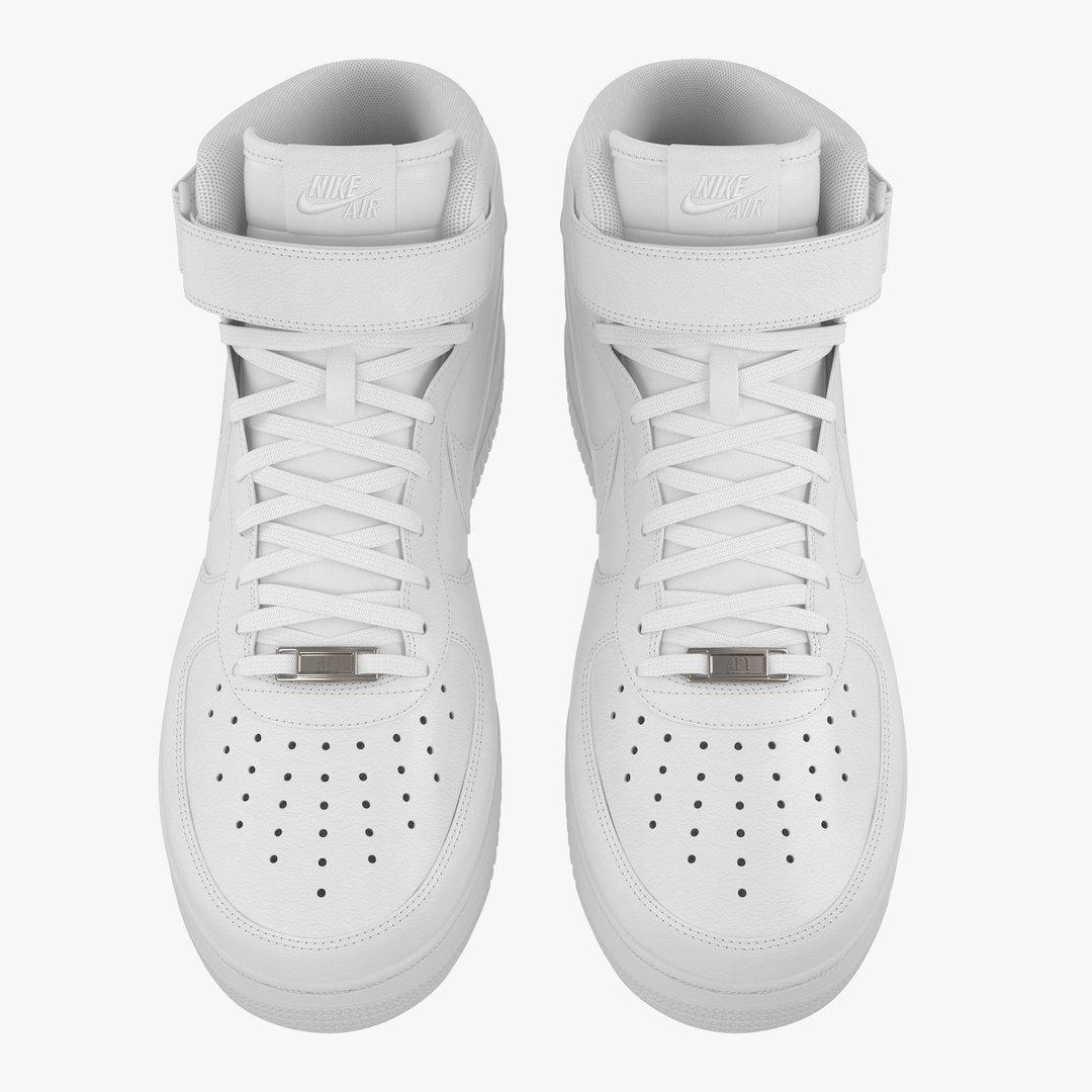 3D Nike Air Force 1 Model - TurboSquid 1249111