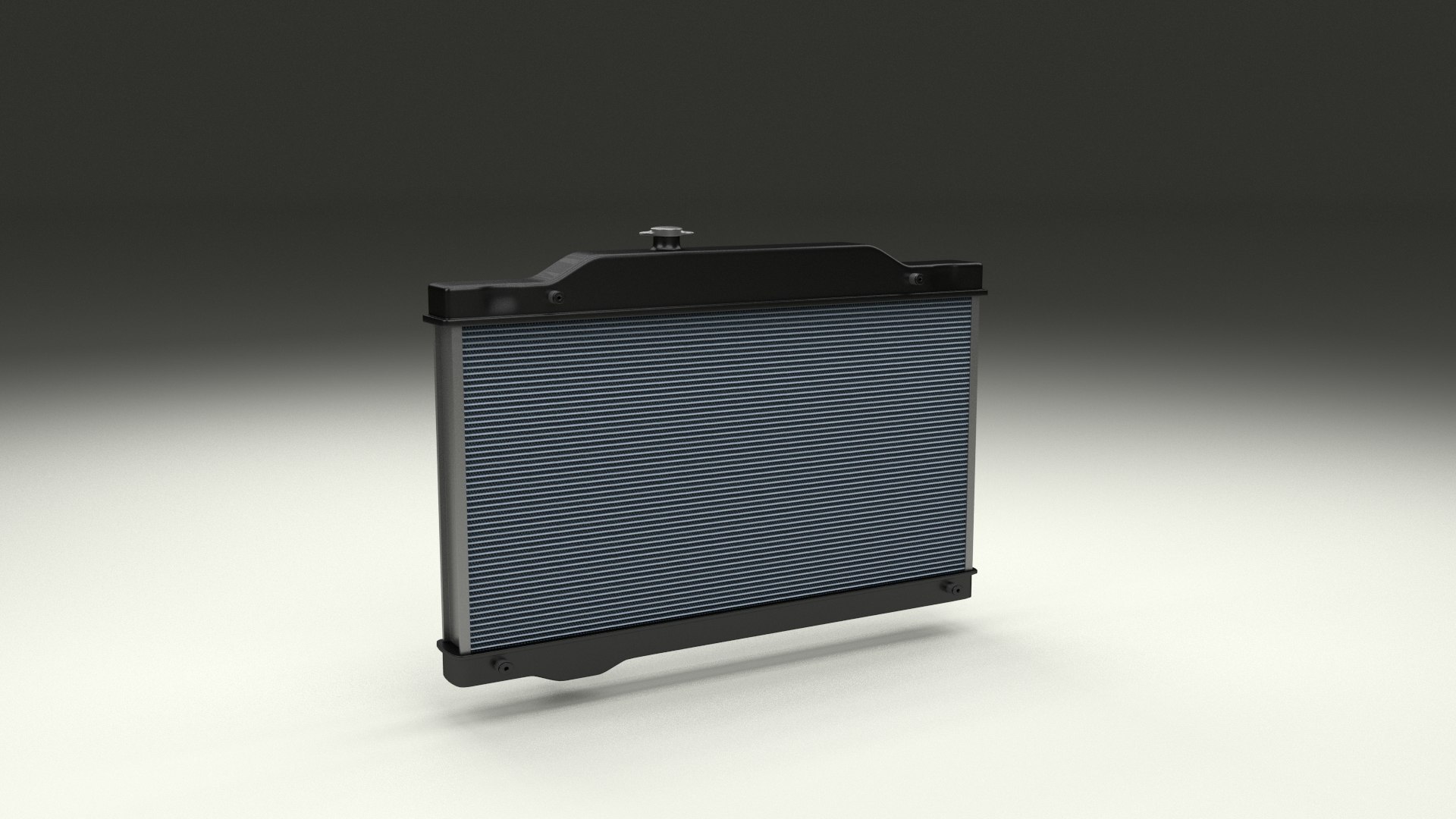 Car Radiator Obj