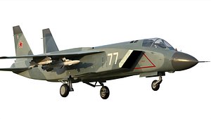Yak-141 VTOL jet fighter