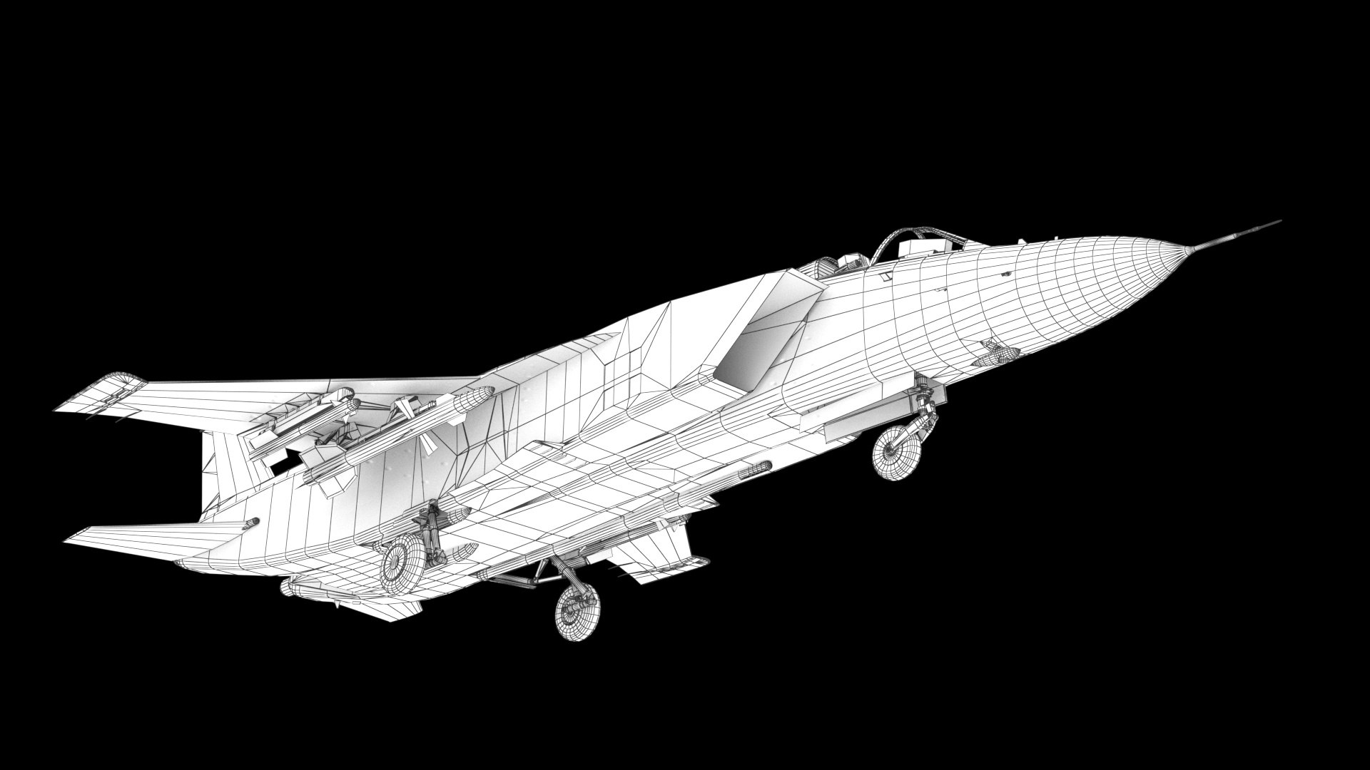 Yak-141 VTOL Jet Fighter 3D Model - TurboSquid 2025151