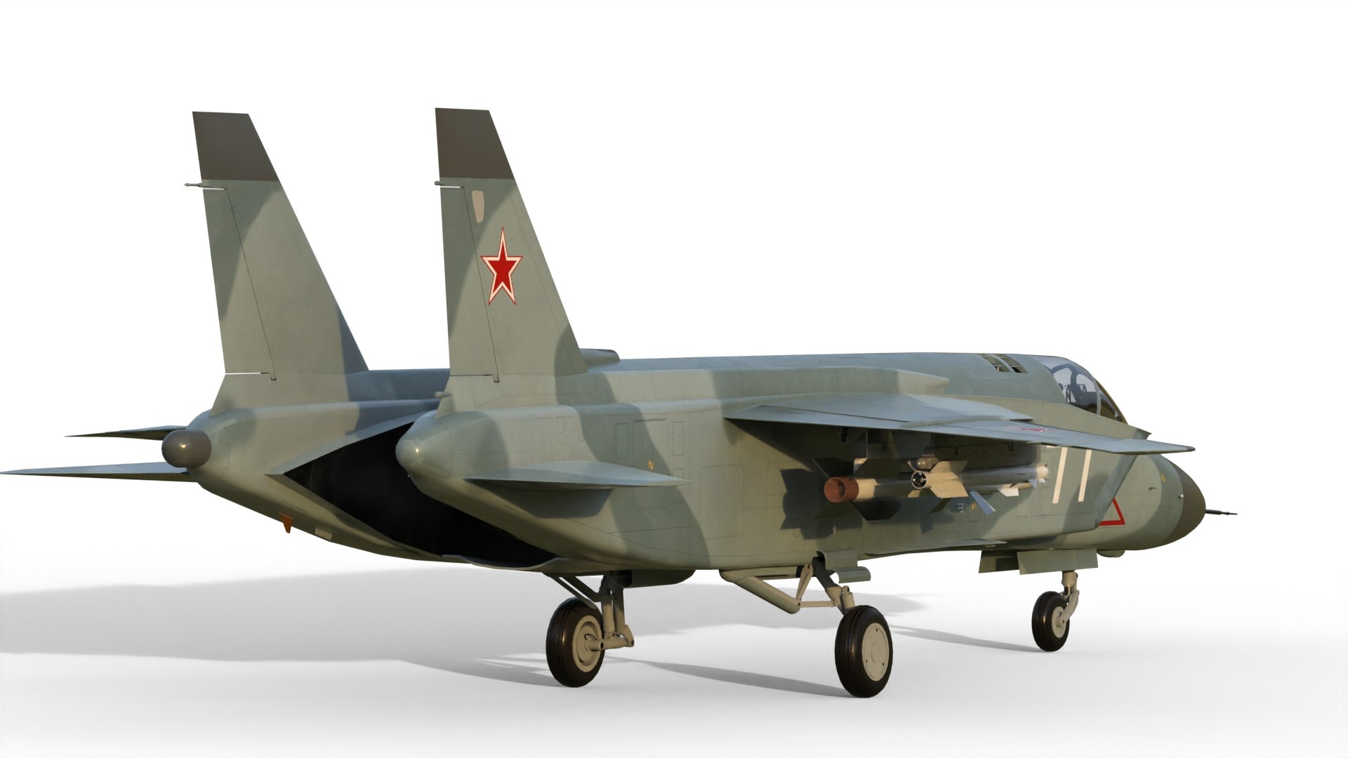 Yak-141 VTOL Jet Fighter 3D Model - TurboSquid 2025151