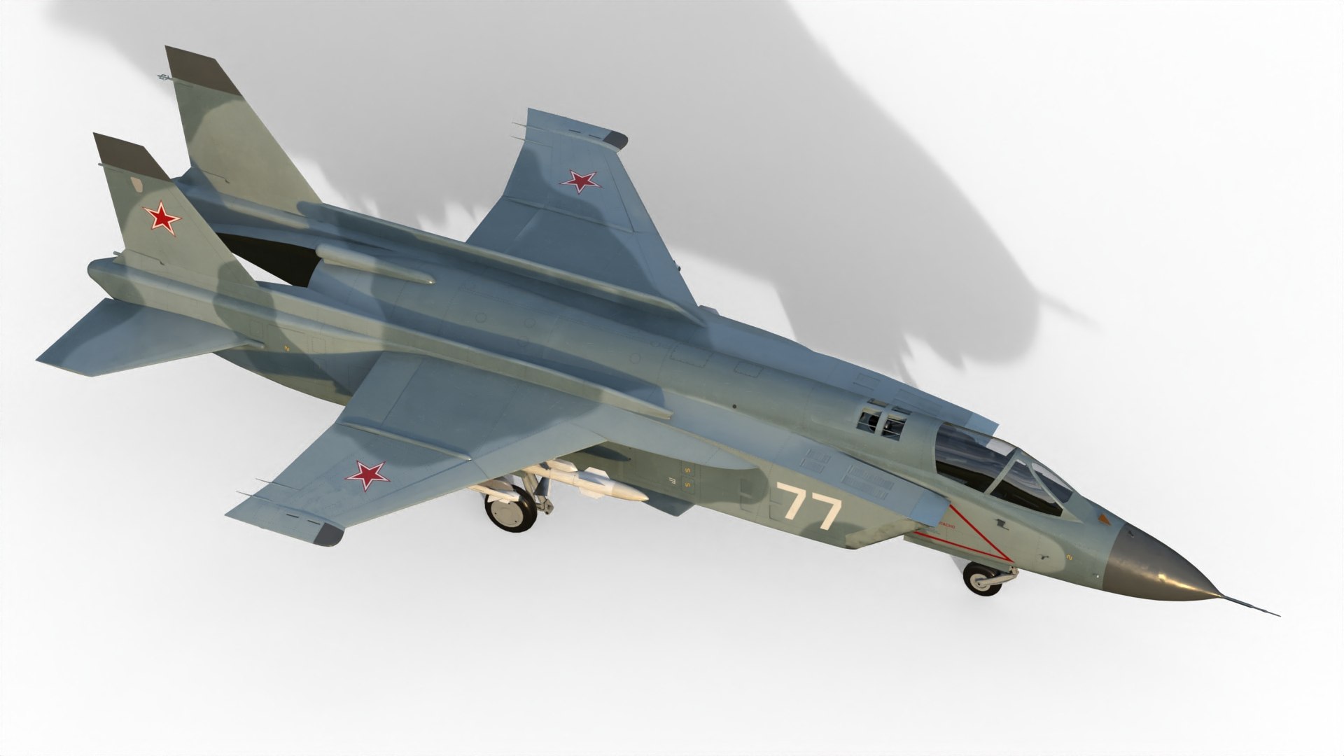 Yak-141 VTOL Jet Fighter 3D Model - TurboSquid 2025151