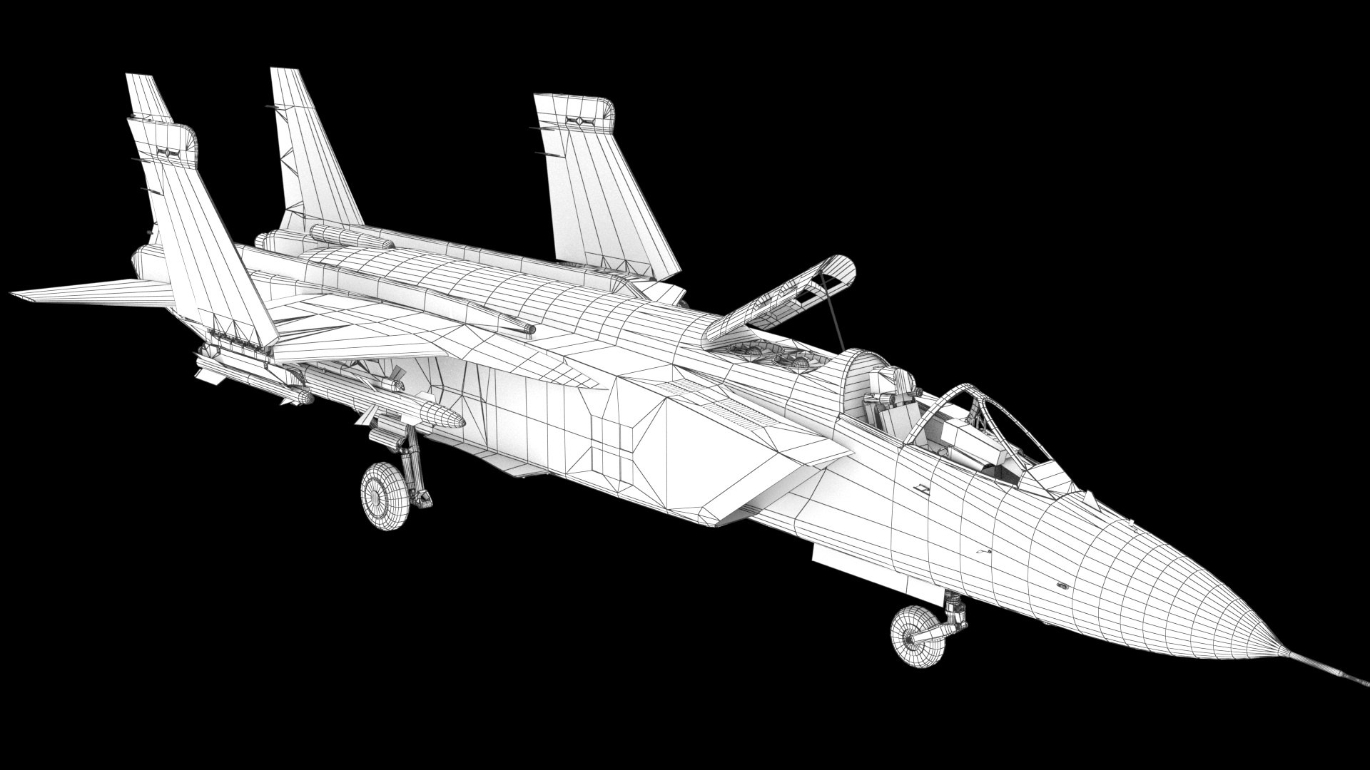 Yak-141 VTOL Jet Fighter 3D Model - TurboSquid 2025151