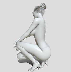 woman printable model