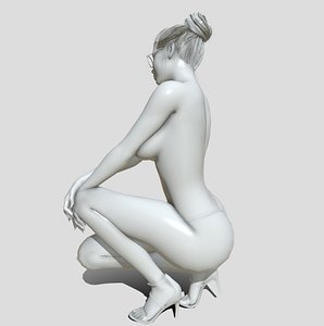 Nude woman printable