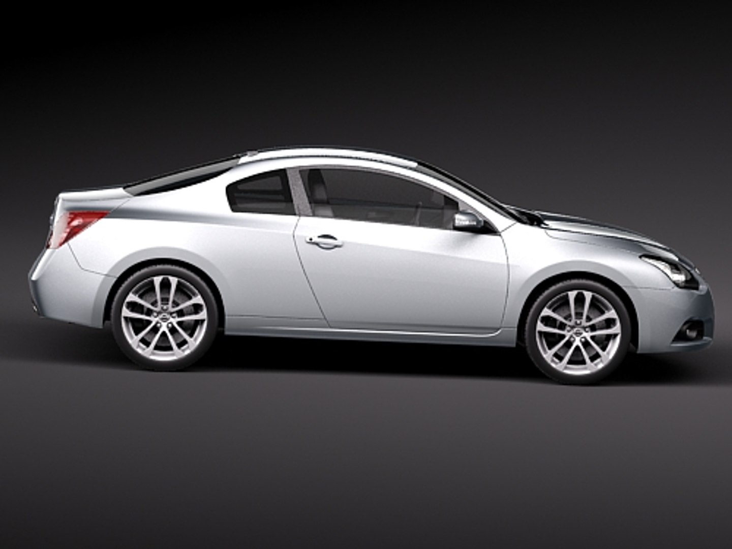 Nissan Altima Coupe 2010 3d Obj