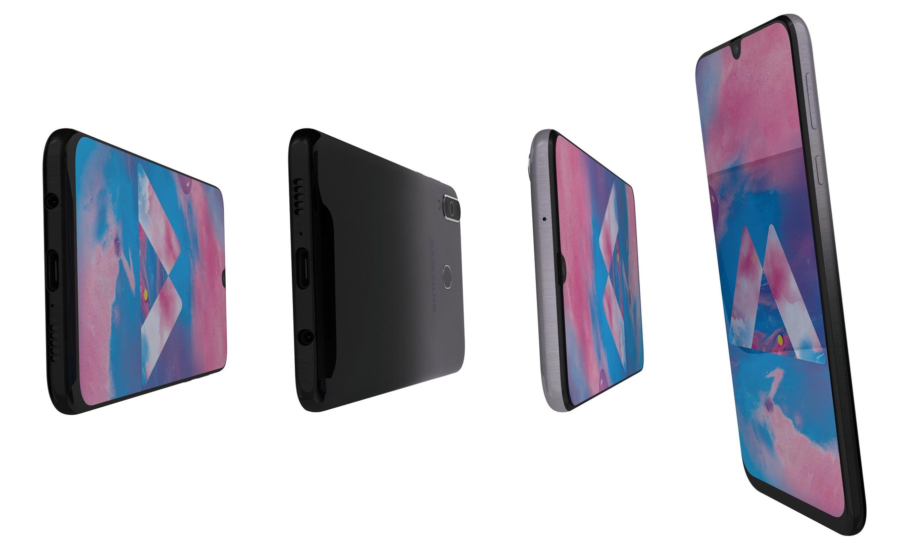 3D samsung galaxy m30 gradation - TurboSquid 1465366