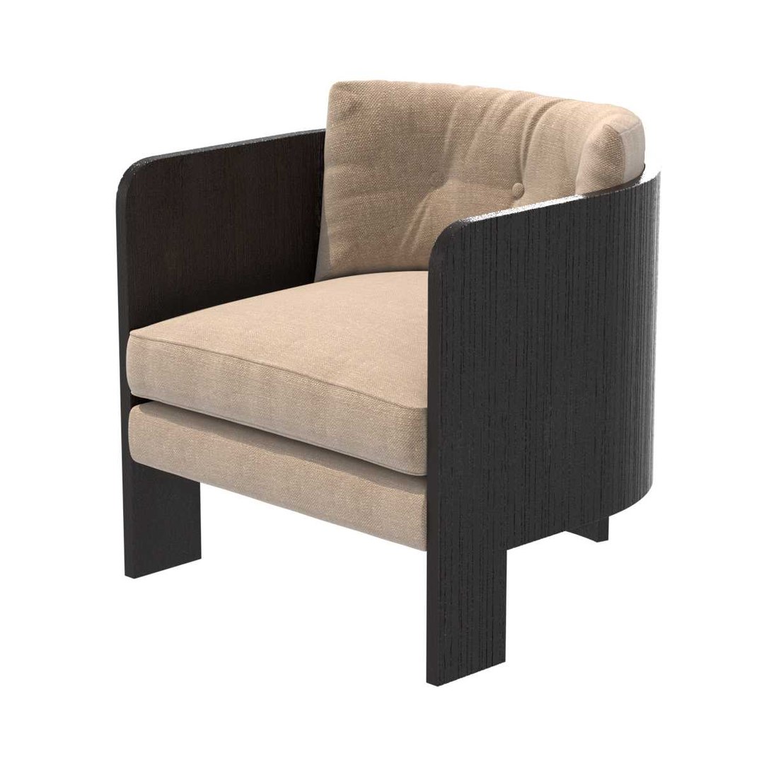 3D Chair Ojai Tub - TurboSquid 1598325