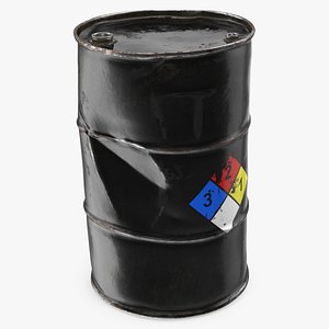 Rusty Chemical Barrel NFPA 704