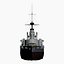 Battleship Deutschland Class Imperial German Navy