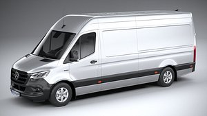 Mercedes-Benz Sprinter Van Long 2025 3D