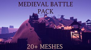 Medieval Battlefield Pack 3D model