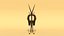 3D gemsbok oryx gazelle nature