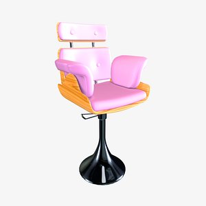 chair nail salon 3D model