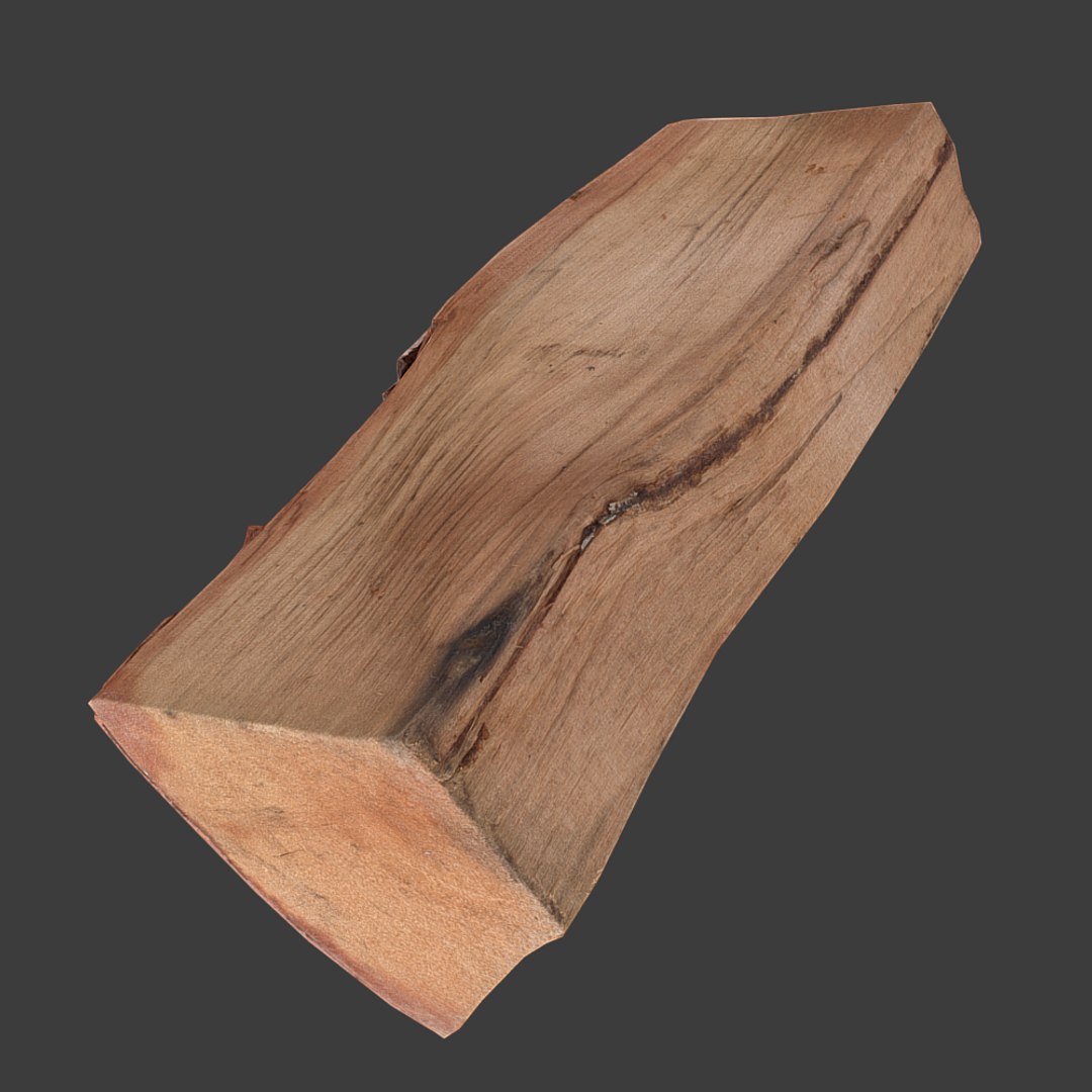 Firewood Log Scan 3d Model