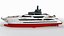 3D yacht ship vessel model