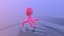 Animation de plate-forme de poulpe