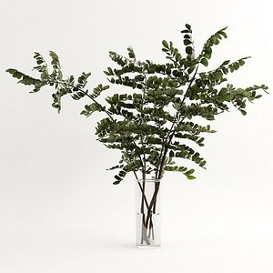 3D branches vase model