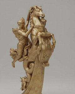 SOLEIL ROYAL SHIPWAR GALEON DECORATION 3D model