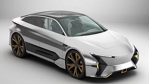 Generic Future EV SUV 2050