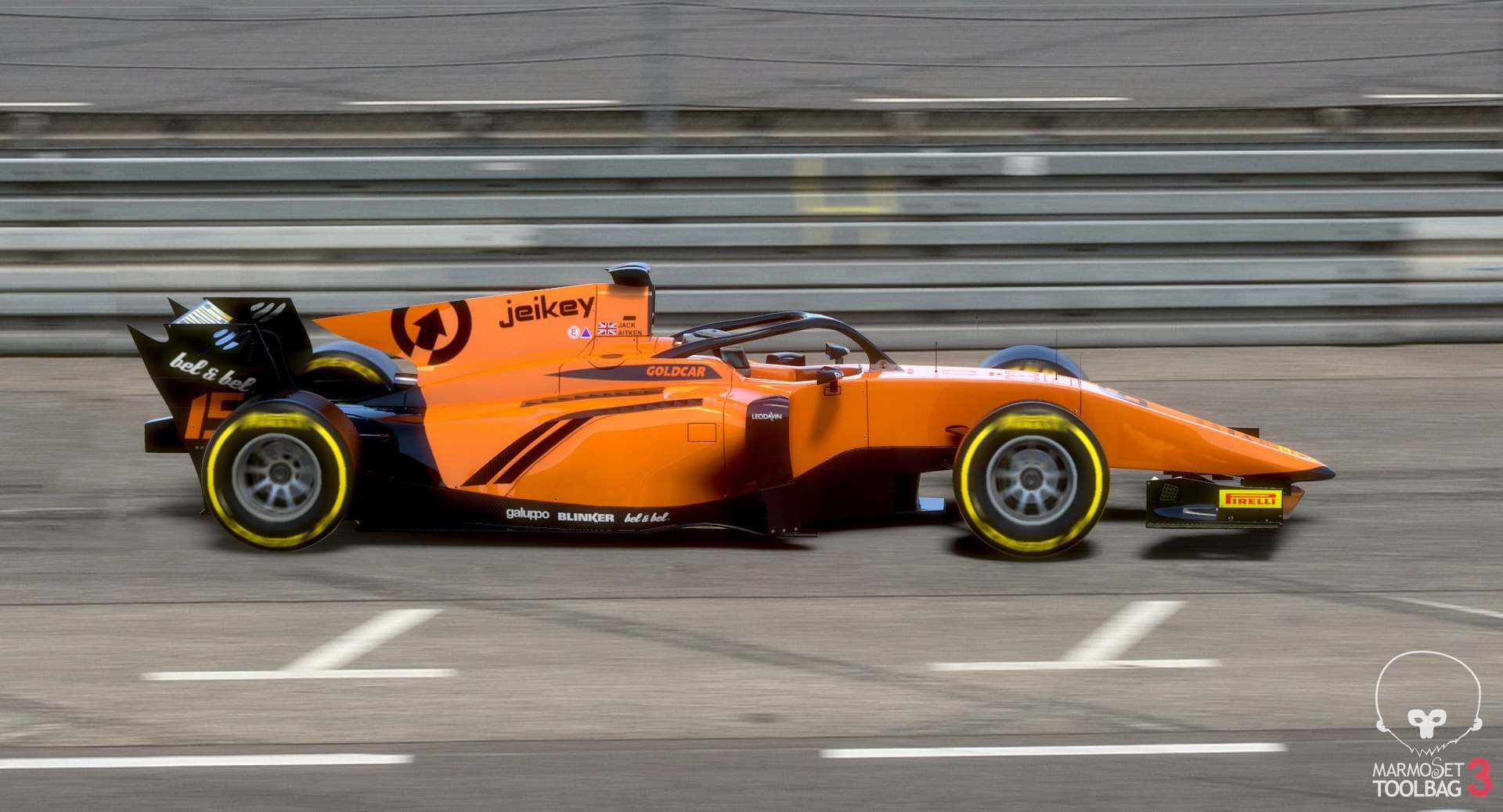 3D campos racing 15 f2 model - TurboSquid 1416458