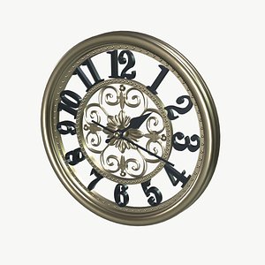 Wall Clock 3D model