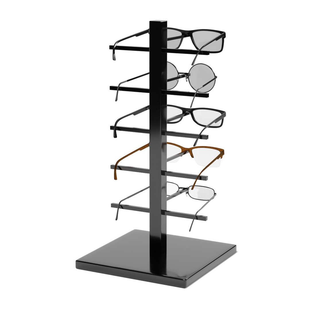 Glasses Rack 3d Model