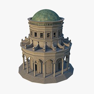 Italian Renaissance Temple 3D