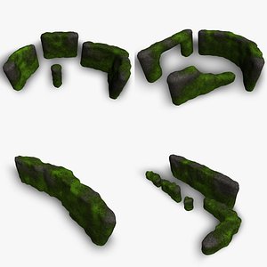 Cave Walls Combo - Moss 2