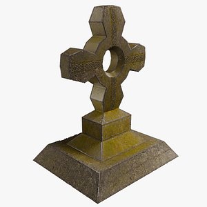 3D Celtic cross model
