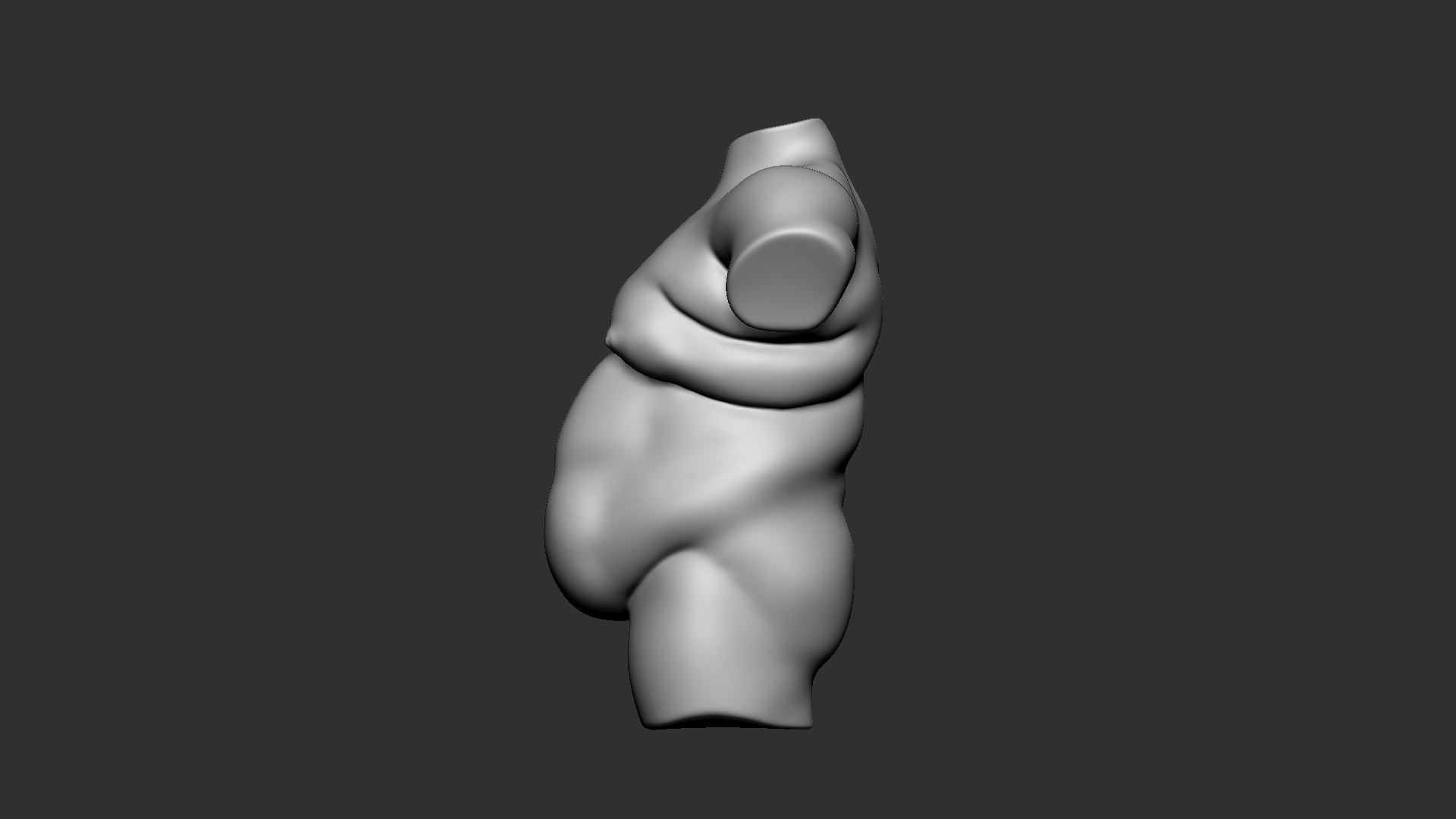 3D Model Fat Torso - TurboSquid 1711124