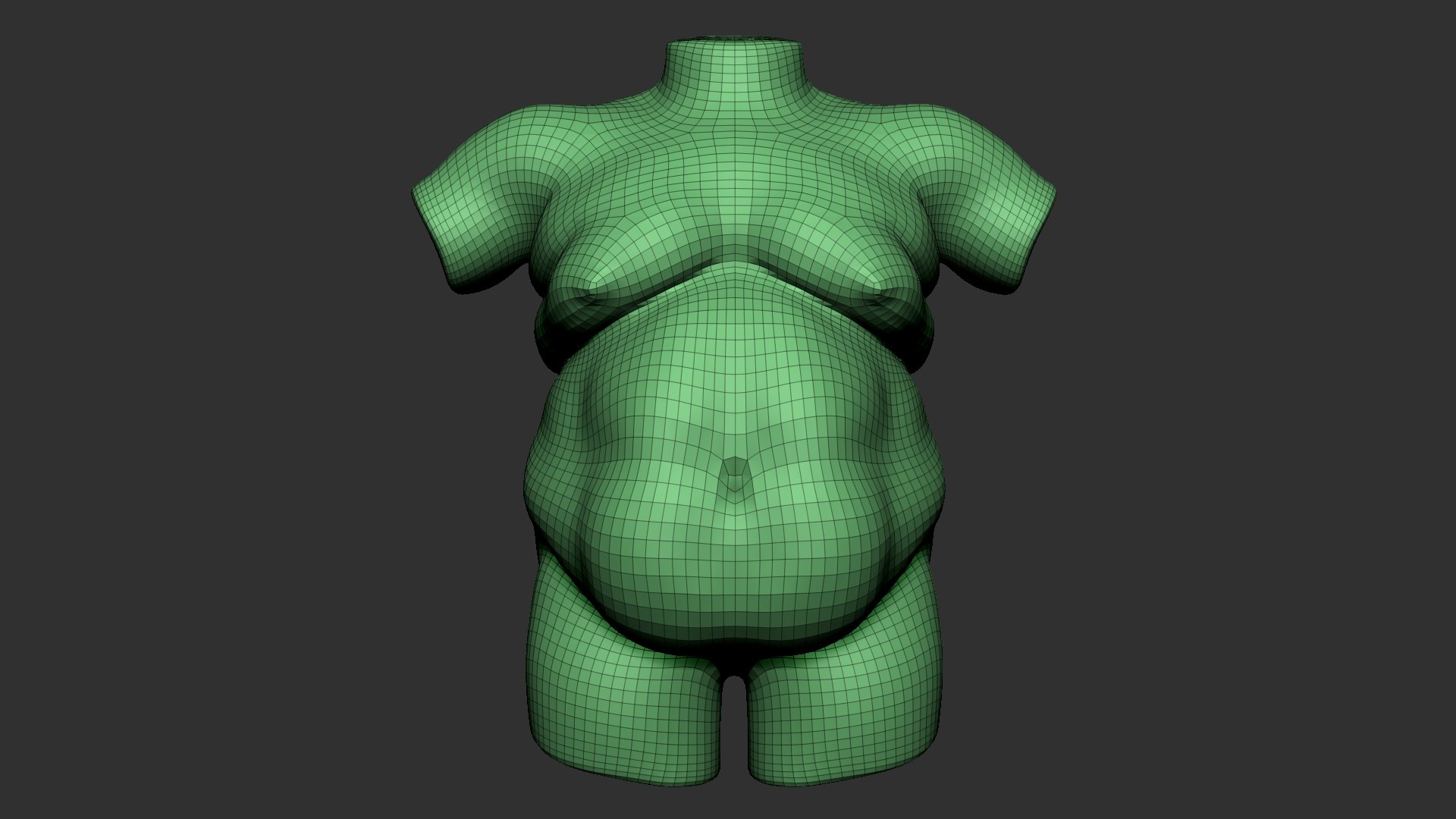 3D Model Fat Torso - TurboSquid 1711124