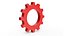 3D Gear Symbol