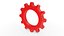 3D Gear Symbol