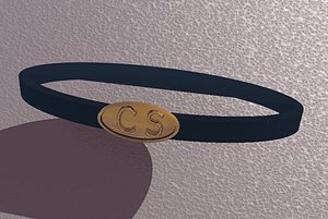 3ds max civil war belt buckle
