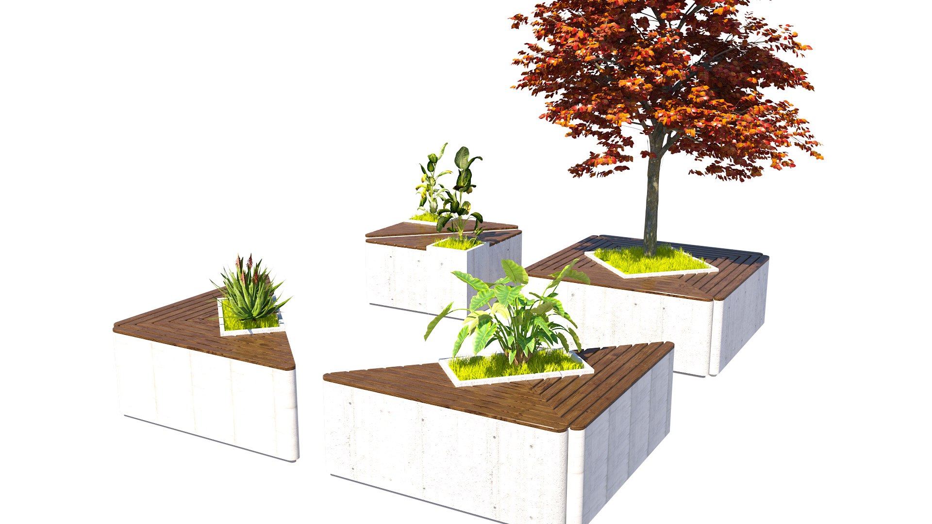 3D Modular Triangle Park Bench with Planters 3D Mode https://p.turbosquid.com/ts-thumb/Xp/8rZhgv/Eu/render3/jpg/1771422489/1920x1080/fit_q87/650d7769afb42792ac644accc39143e7abb5805d/render3.jpg