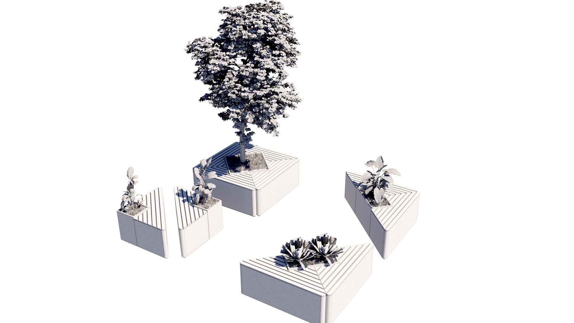 3D Modular Triangle Park Bench with Planters 3D Mode https://p.turbosquid.com/ts-thumb/Xp/8rZhgv/GU/wire/jpg/1771422493/1920x1080/fit_q87/2a77d4e68e3829d210c780bb3c923c3706dd68c1/wire.jpg