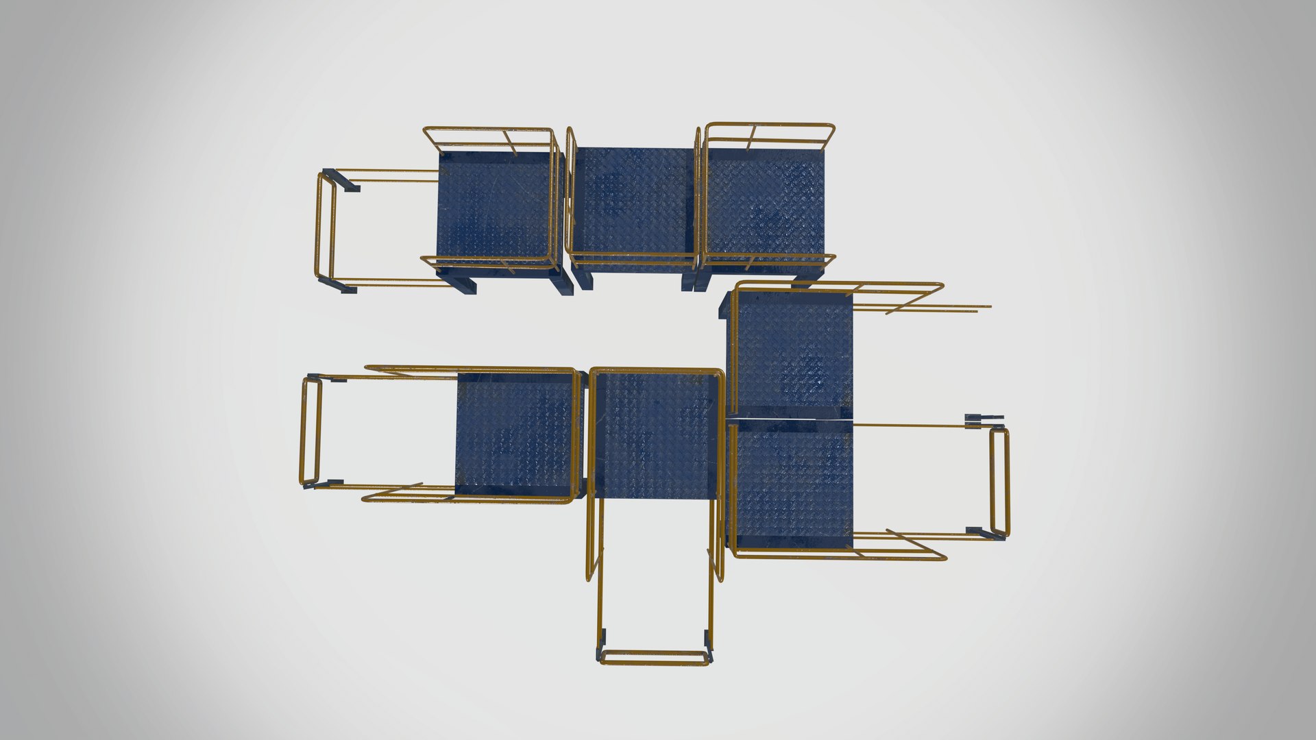 3D Model Metal Base Platform - TurboSquid 2255529