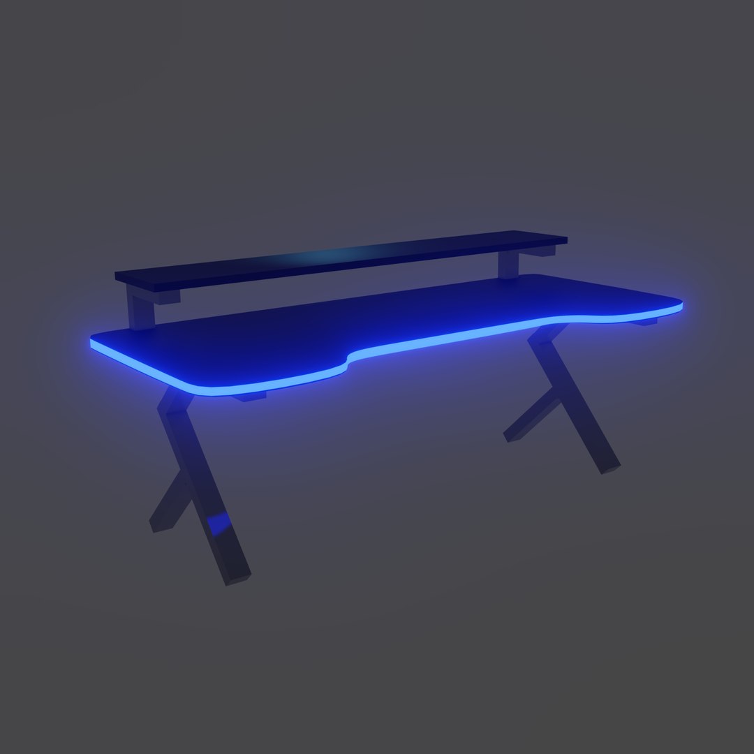 Gaming Table 3D Model TurboSquid 2150213