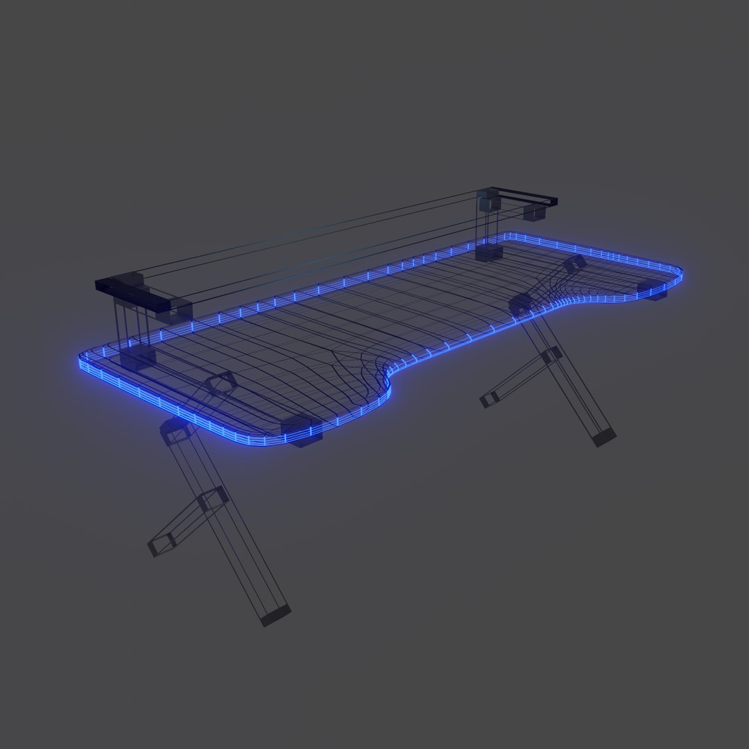 Gaming Table 3D Model TurboSquid 2150213