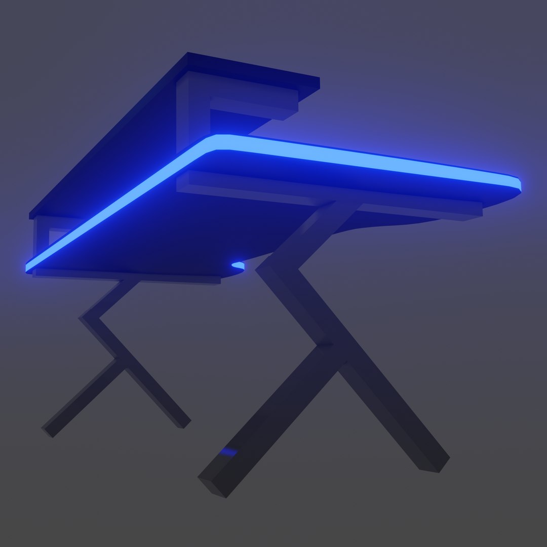 Gaming Table 3D Model TurboSquid 2150213