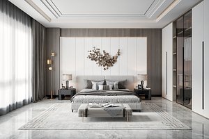 3D Bedroom Design 87