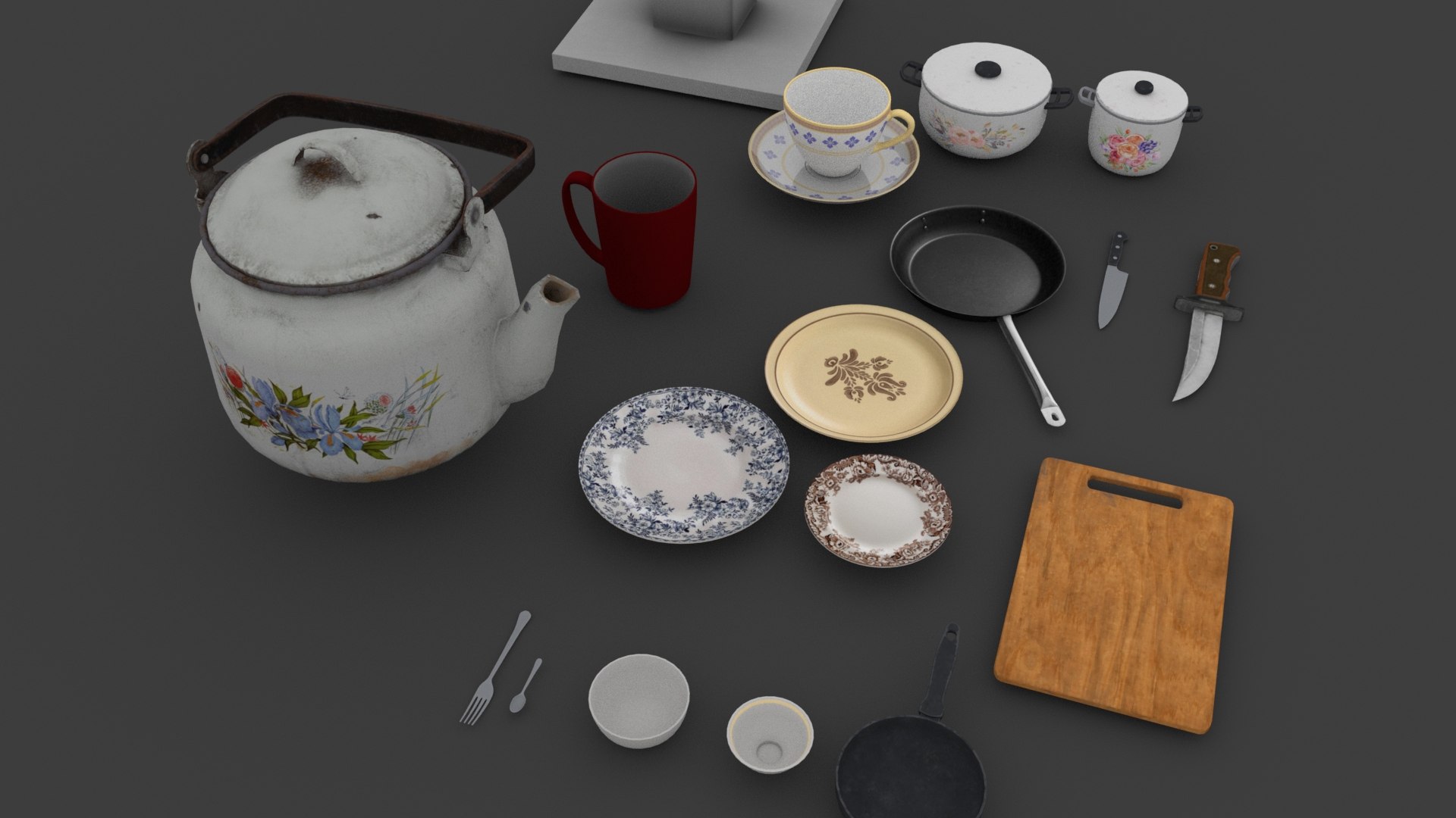 Realistic Kitchen Props Pack PBR Cookware  Tableware Set 3D model https://p.turbosquid.com/ts-thumb/Xp/Dxu1ao/Cw/shot10/jpg/1775919806/1920x1080/fit_q87/6b64133cb4f0f37eccf2de4ae1240756c472640d/shot10.jpg