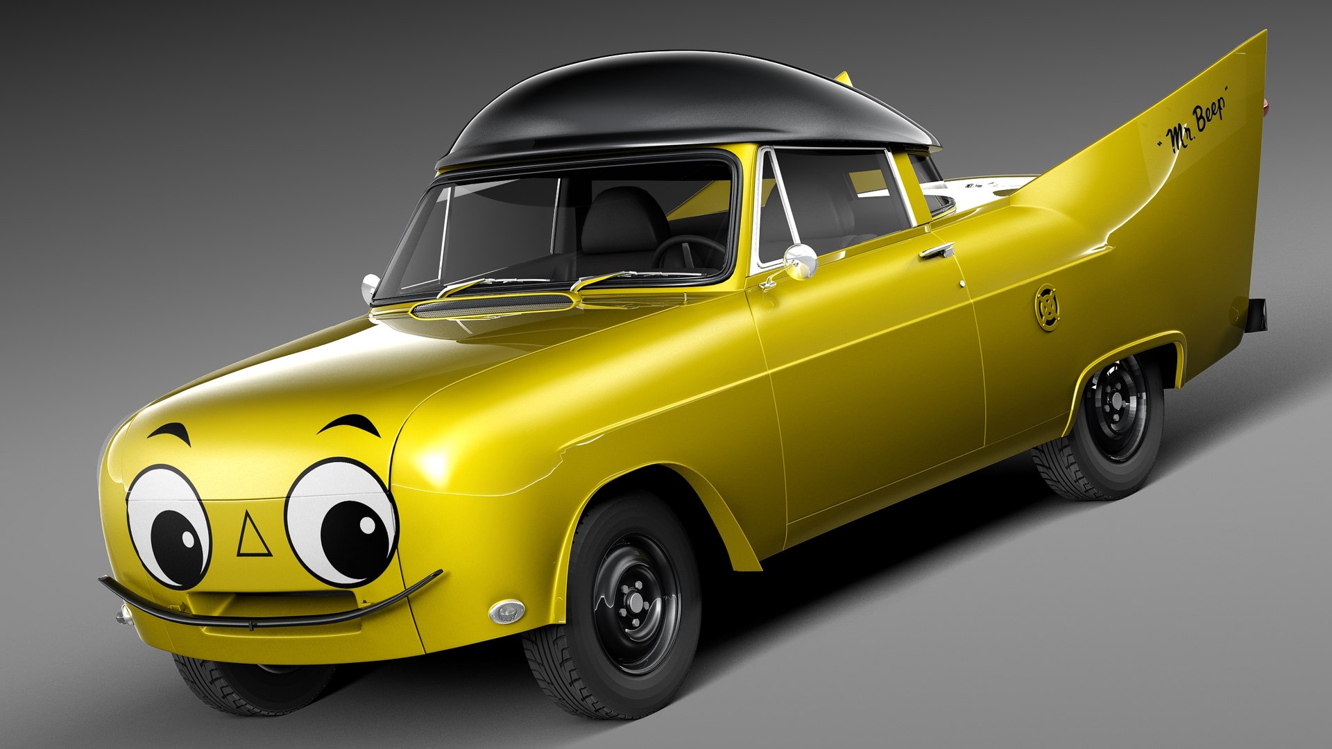 Yellow Talking Car