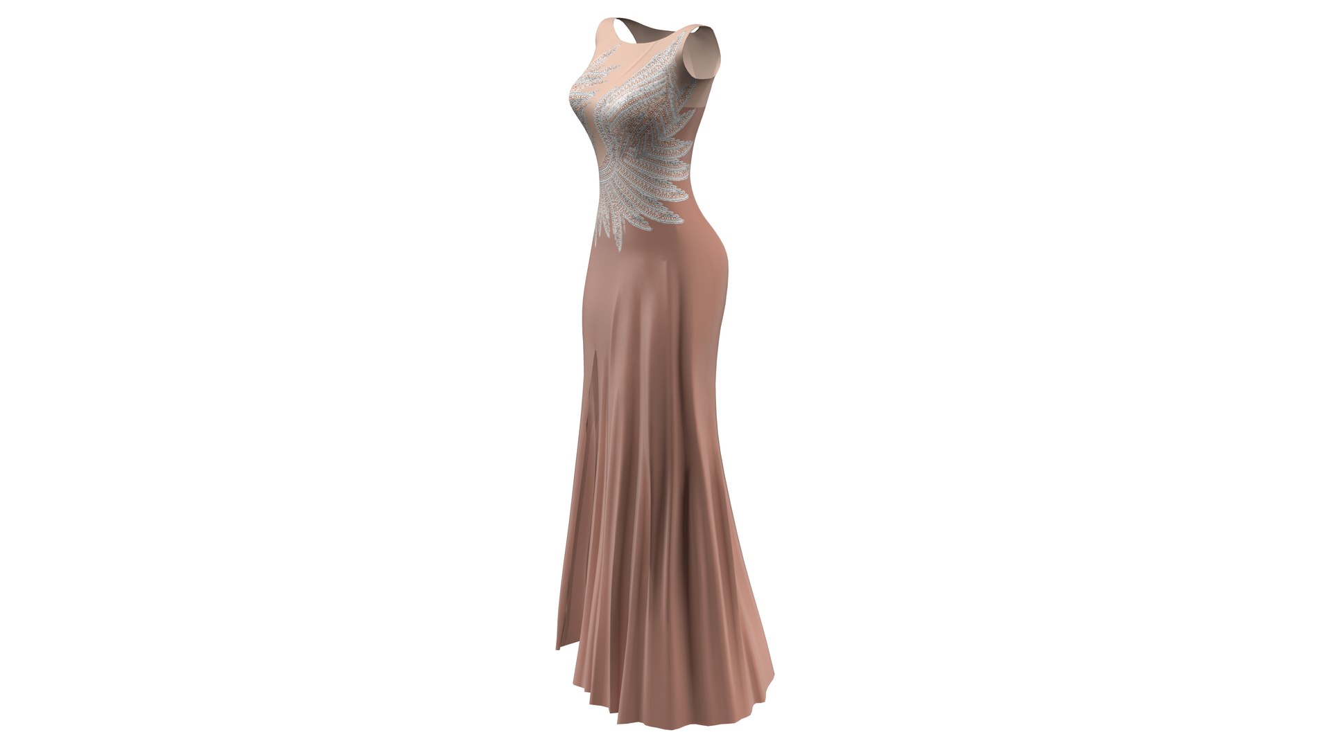 Female Front Slit Sleeveless Coral Evening Gown 3D https://p.turbosquid.com/ts-thumb/Xp/FG2Zqz/Ba/preview3/png/1684908911/1920x1080/fit_q87/9c9884b73974e3f0f21e144b99e30b04d3f3dcc2/preview3.jpg