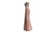 Female Front Slit Sleeveless Coral Evening Gown