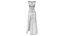 Female Front Slit Sleeveless Coral Evening Gown