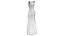 Female Front Slit Sleeveless Coral Evening Gown